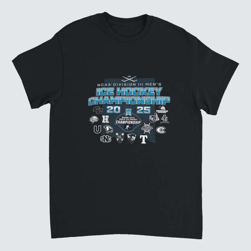 2025 NCAA Division III Men's Ice Hockey Championship 14-Teams Shirt