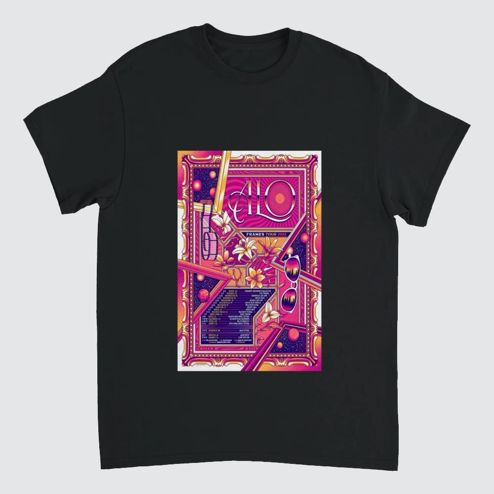 Alo Frames Tour 2025 Poster Shirt
