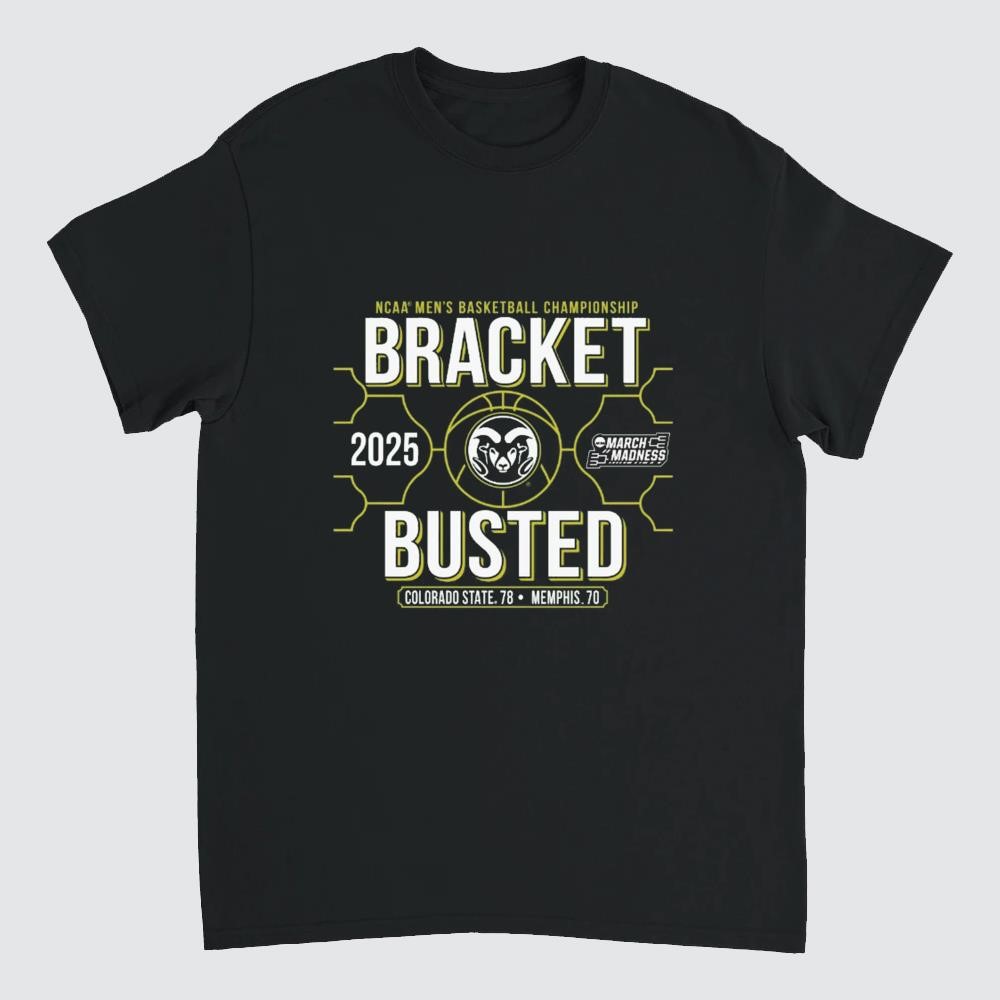 Colorado State Rams Men's Basketball 2025 Bracket Buster Shirt