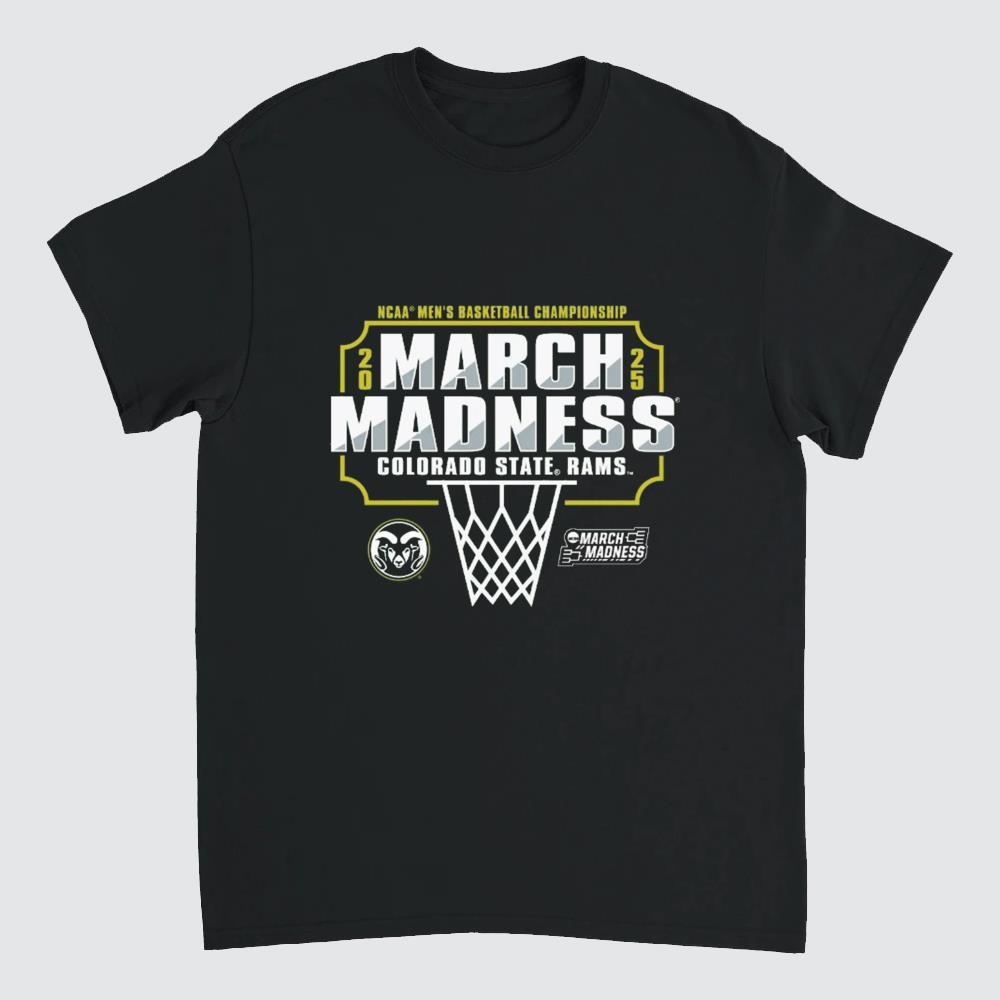 Colorado State Rams Men's Basketball 2025 NCAA Men's Tournament Bound Shirt
