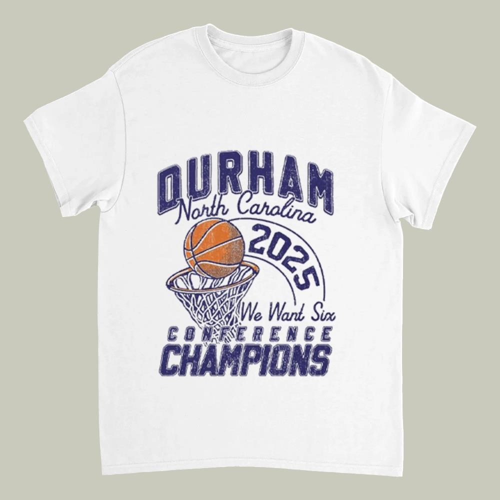 Durham North Carolina 2025 Conference Champions Shirt