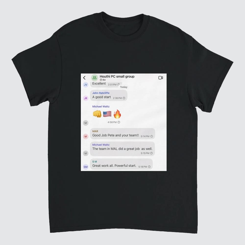 Houthi PC Small Groupchat Shirt