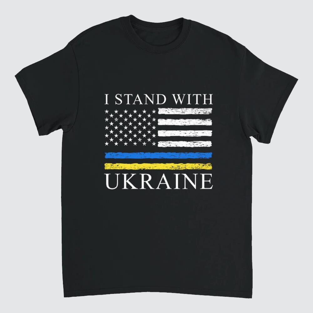 I Stand With Ukraine Flag Shirt