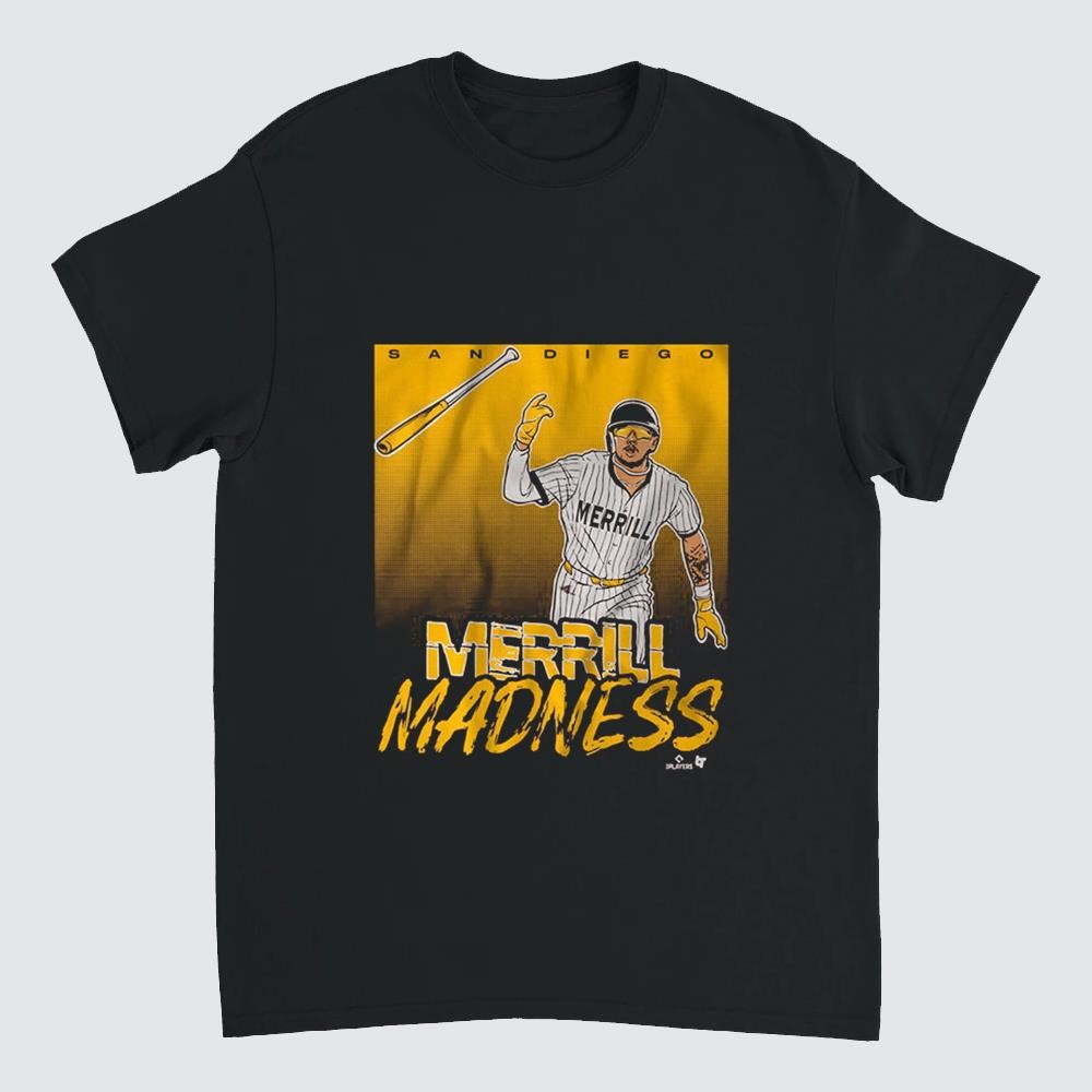 Jackson Merrill Merrill Madness Bat Flip Shirt