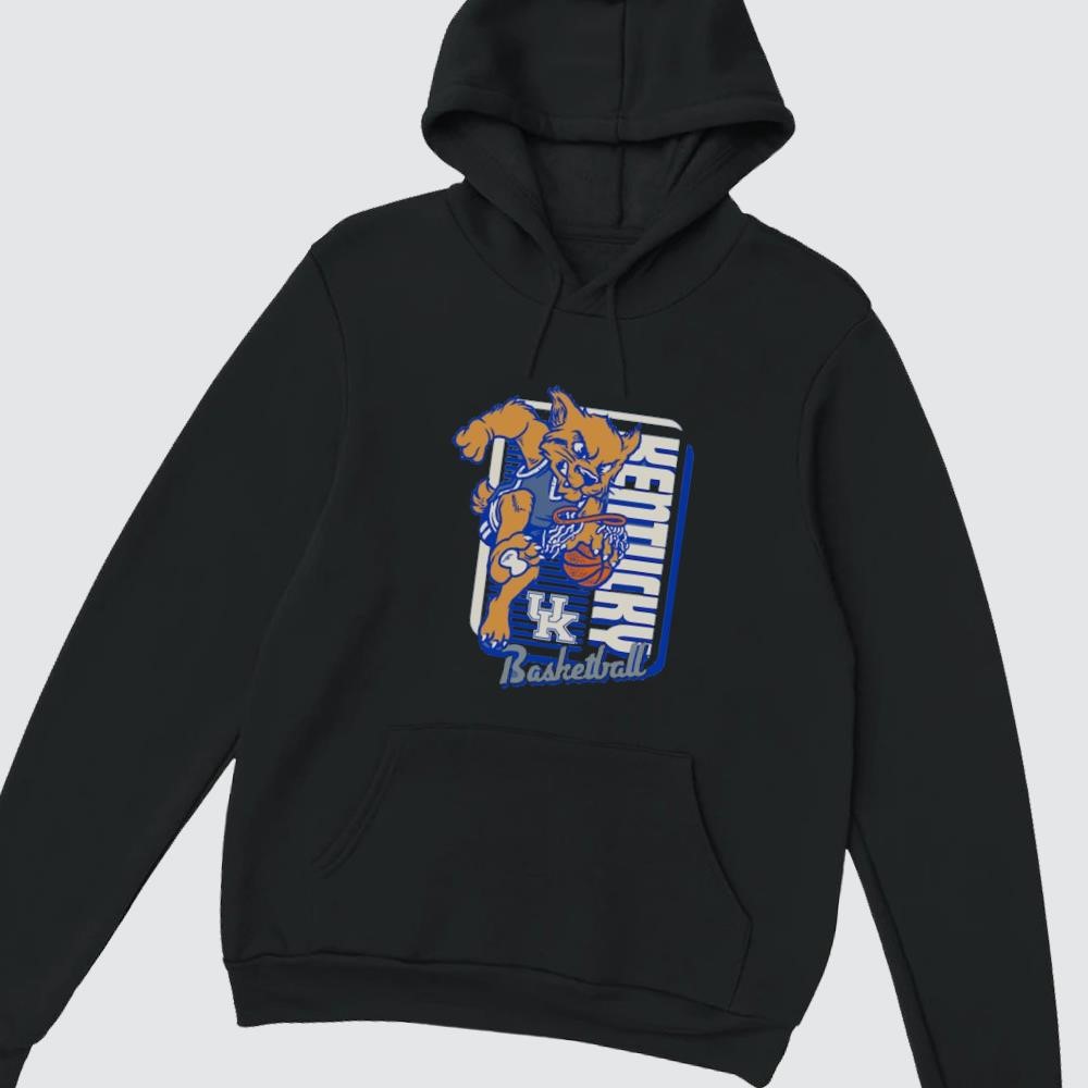 Kentucky Wildcats Comfort Colors Mascot Dunk 2025 hoodie