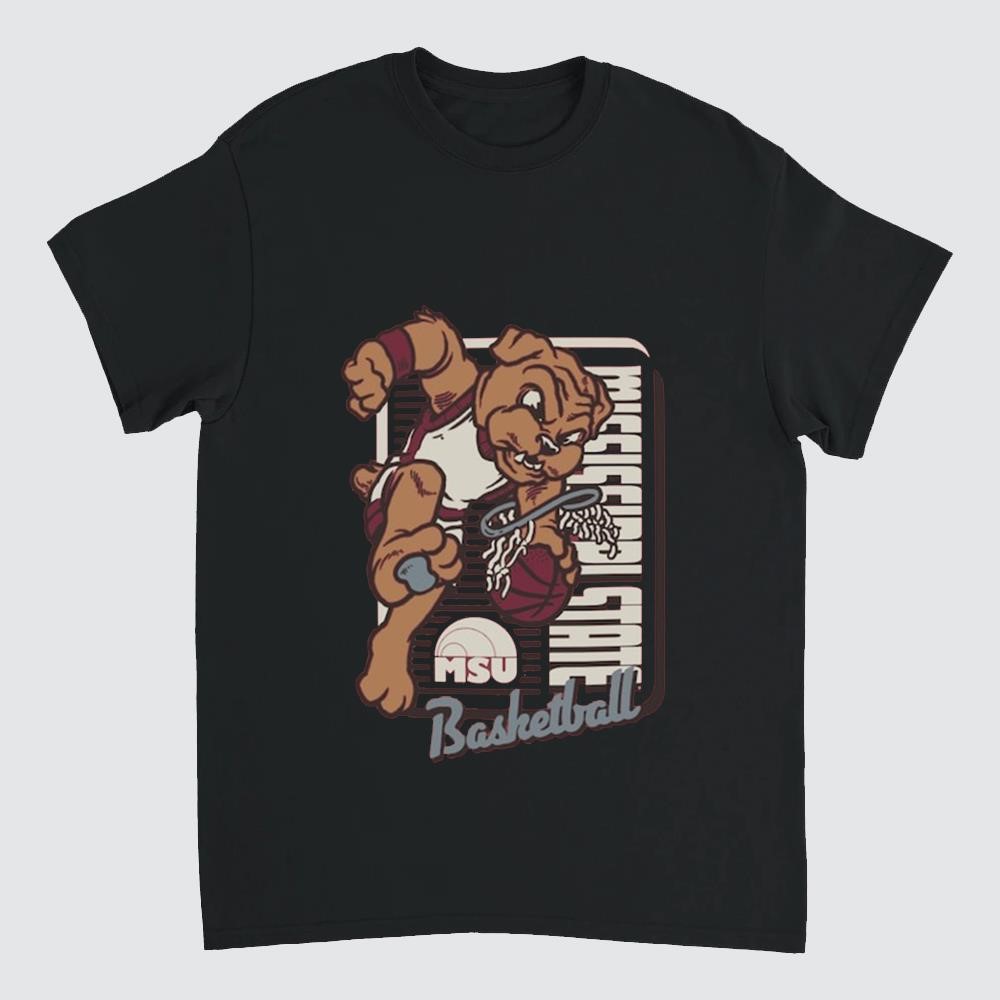 Mississippi State Bulldogs Comfort Colors Mascot Dunk 2025 Shirt