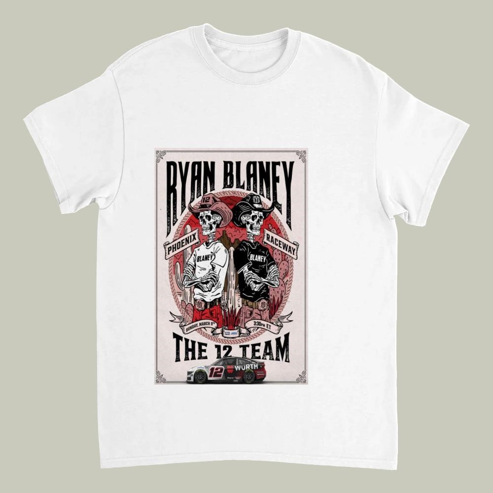 Ryan Blaney Nascar Cup On Mar 9 2025 Shirt