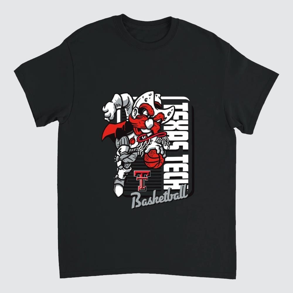 Texas Tech Red Raiders Comfort Colors Mascot Dunk 2025 Shirt