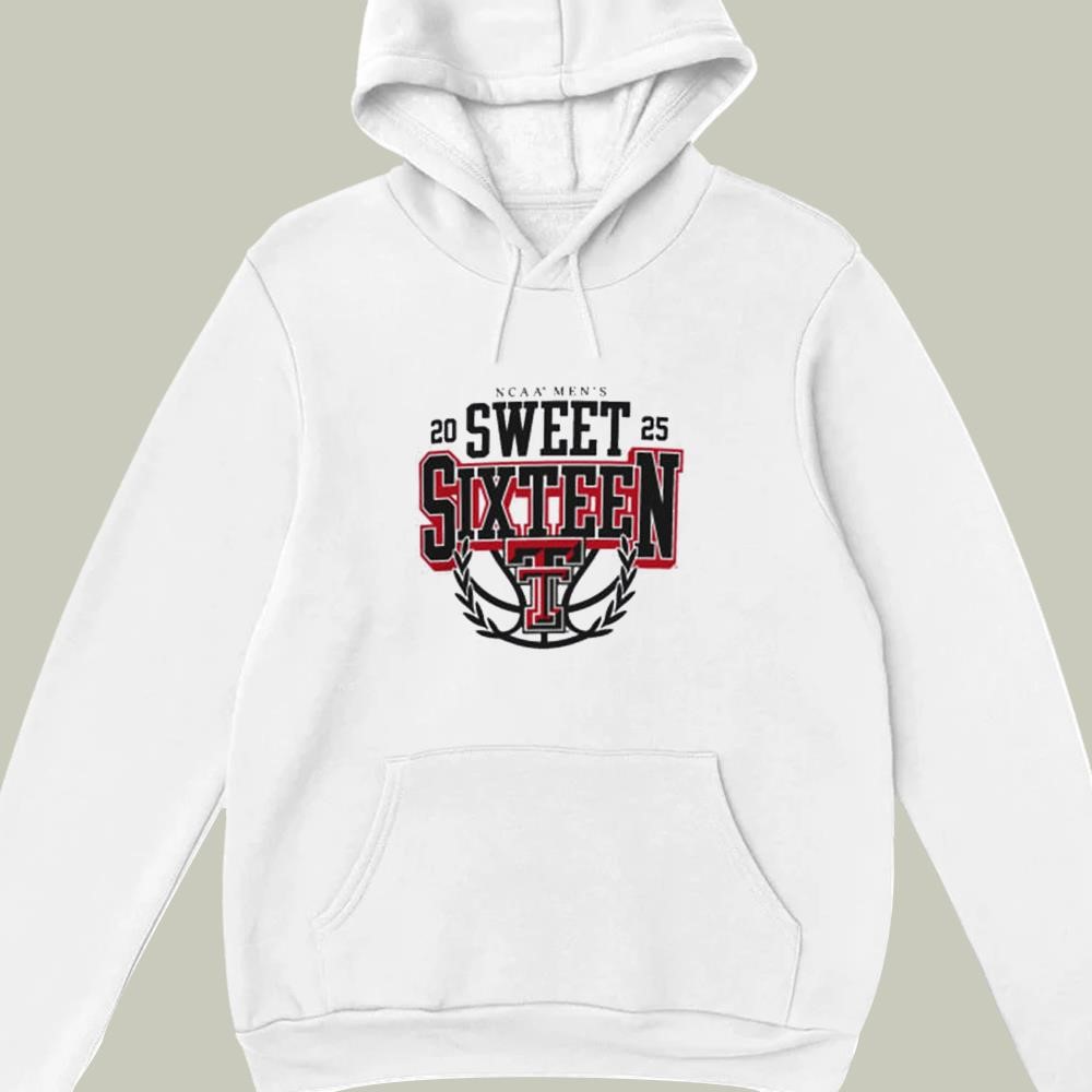 Texas Tech Sweet 16 2025 Locker Room hoodie