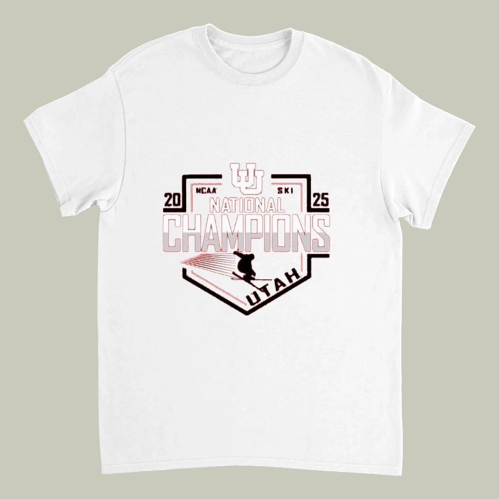 Utah Utes 2025 NCAA Skiing National Champions Shirt